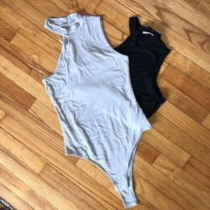 Two Bodysuits Size S Wasabi+Mint